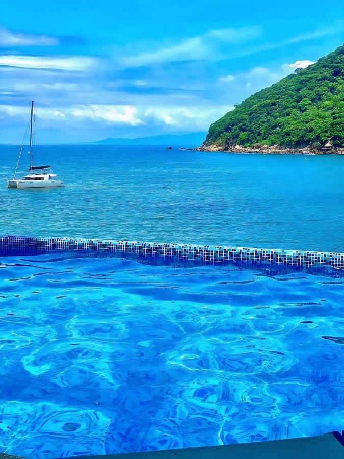 Villas Santa Cecilia Villa Frente Al Mar En Yelapa Exteriör bild