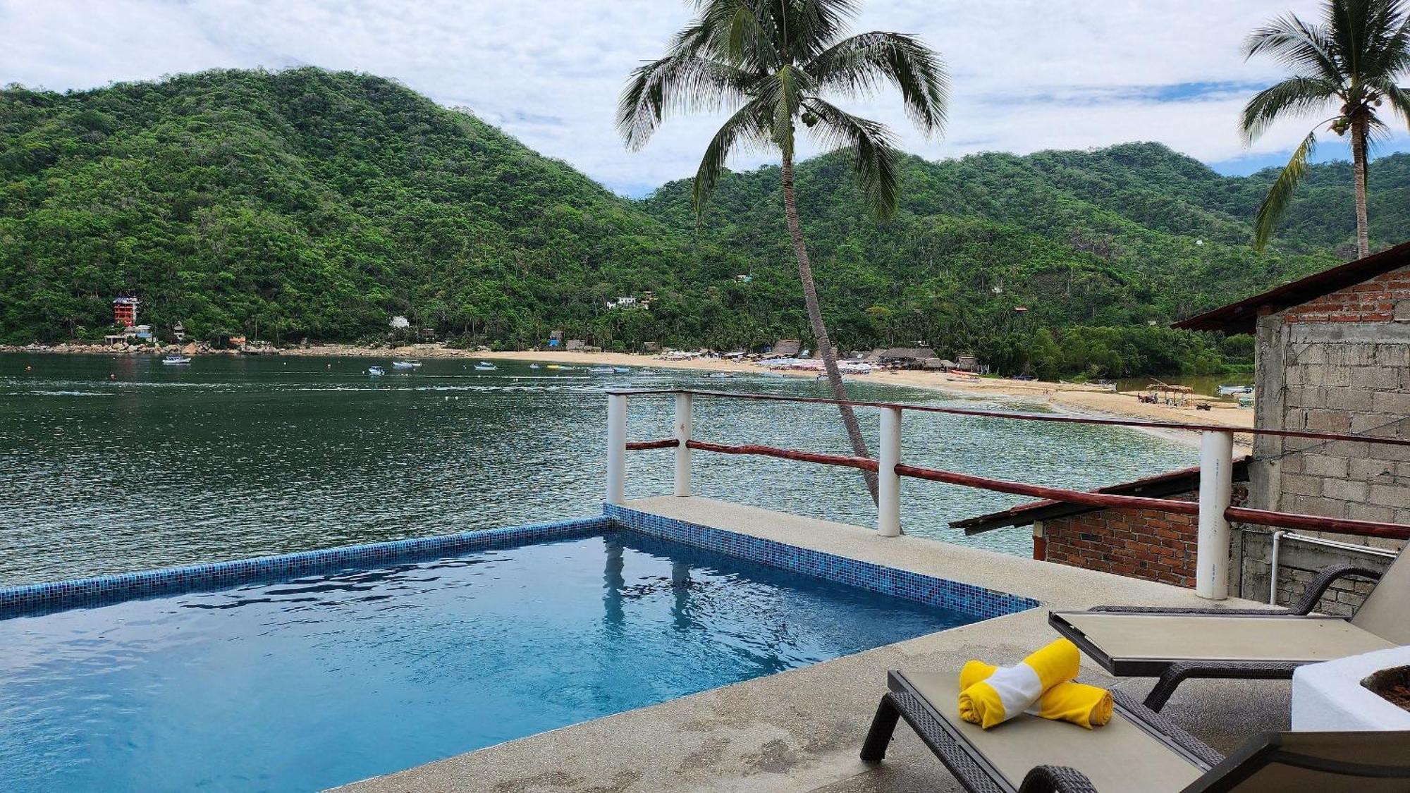 Villas Santa Cecilia Villa Frente Al Mar En Yelapa Exteriör bild